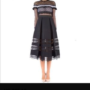 Lace long sleeve dress- self portrait style